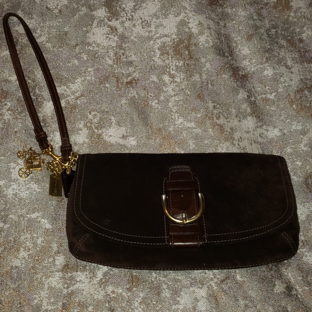 Coach wristlet/clutch
